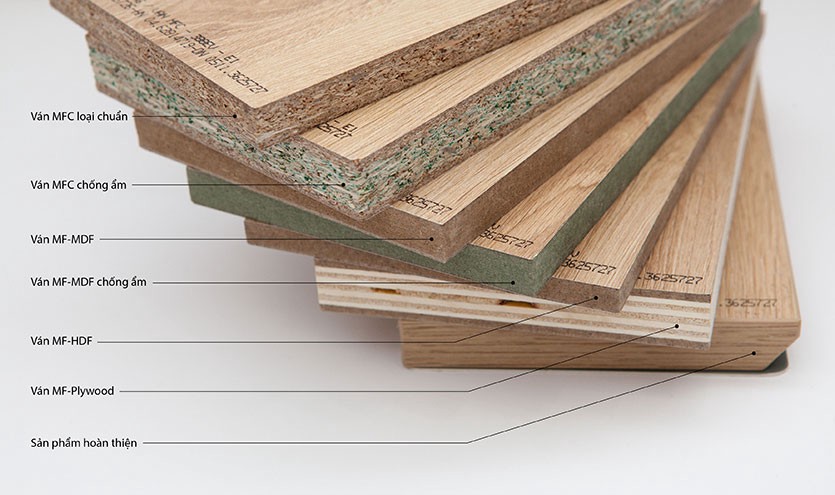 Điểm danh các loại vật liệu gỗ công nghiệp được sử dụng phổ biến