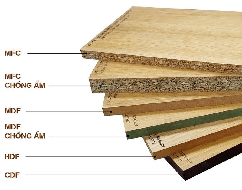 Cách chọn độ dày ván gỗ công nghiệp phù hợp với từng hạng mục
