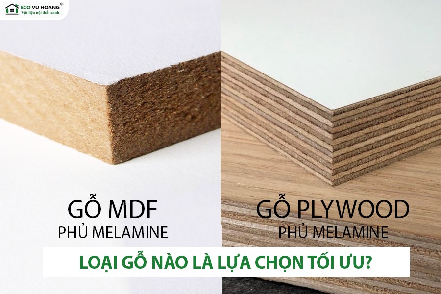 CHỌN MDF PHỦ MELAMINE HAY PLYWOOD PHỦ MELAMINE⁉️