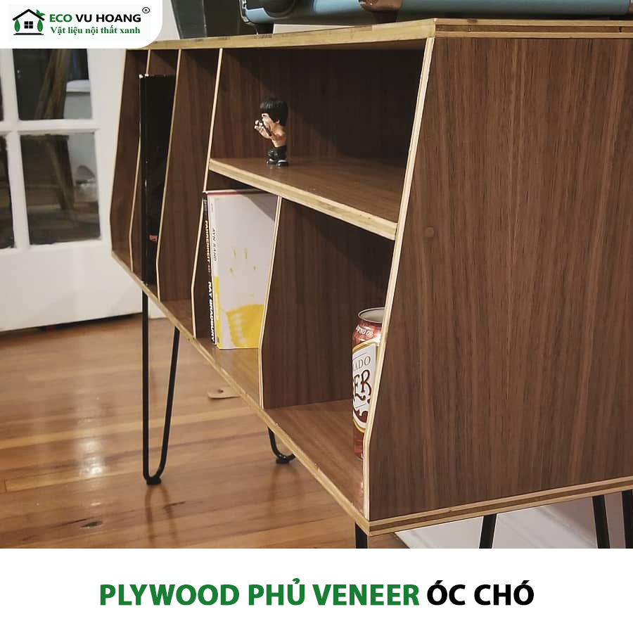 PLYWOOD PHỦ VENEER - Gỗ Plywood với bề mặt tự nhiên tuyệt đẹp!!!