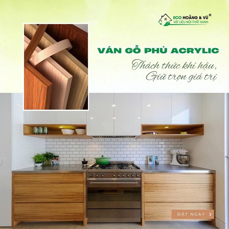 Xu hướng sử dụng gỗ công nghiệp trong thiết kế nội thất hiện đại